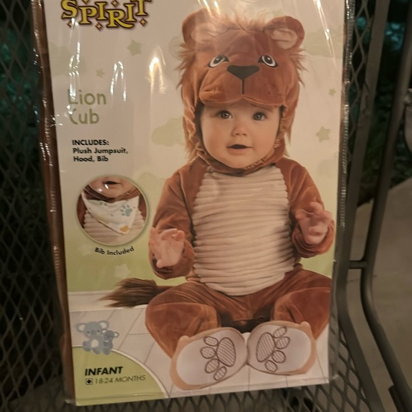 Spirit Halloween Lion Cub Halloween Costume Infant Size 18/24 Months - Picture 4 of 7